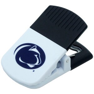 chip clip magnet with Penn State Athletic Logo and bottle opener